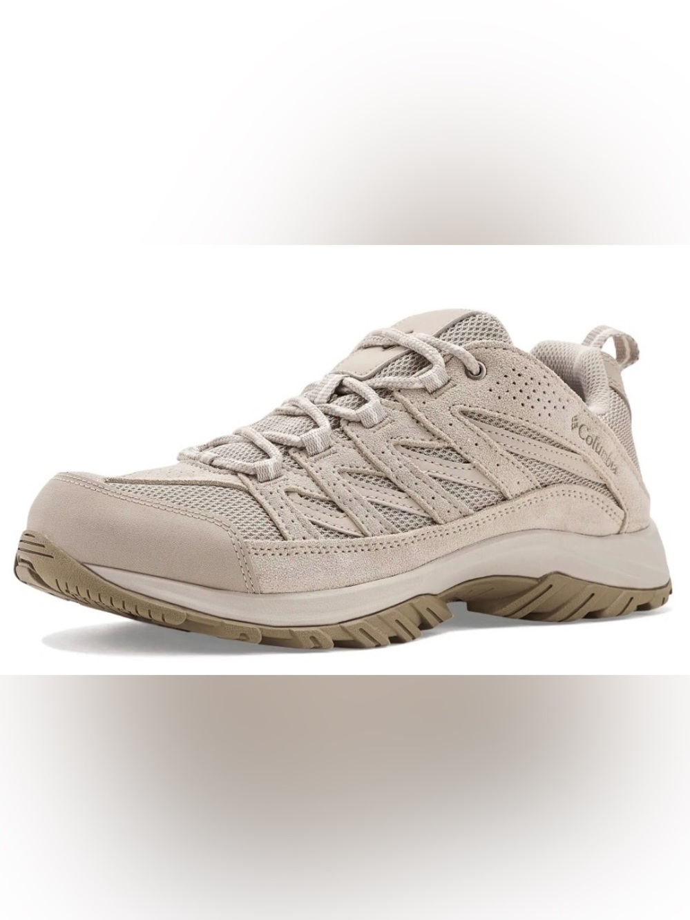 Columbia Women's Crestwood Hiking Sneaker in soft taupe / pebble - worn once